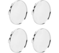 4pcs Wheel Center Caps Mode Apparence Course universelle - Couverture de capuchon pour la plupart des véhicules 59 mm de diamètre extérieur 51 mm intérieur électroplaqué