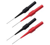 4PCS Wire Piercing Sonde Isolation Back Sondes Kit De Broche Non Destructive Automobile Pour Le Kit Sonde D'automobile Voiture D'essai Pour Multimètre