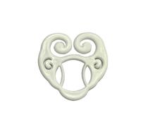 4pcs Women Brooches Clothes Corner Knot Button Ring Shirt Hem T-shirt Scarf Buckle Clothes Decoration Accessories pour femmes filles accessoires décoratifs(White-2)