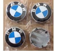 4pcs X 68mm Bmw Centre De Roue Logo Bleu Et Blanc Cache Moyeu Emblème Jantes