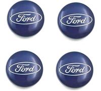 4pcs x Logo 54mm Bleu Ford Centre De Roue Cache Moyeu Jantes Emblème Pour Focus Fiesta Mondeo Escort Ecosport Kuga