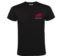 4people T-shirt noir Indian Motorcycle - Style et confort sur roues pour homme, 100 % coton, tailles S M L XL XXL, Noir , XL
