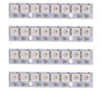 4pièces 8 x WS2812B 5050 RGB Conduite, Panneau de Lumieres de LED, Bande En Couleur Integree pour NAZE32 CC3D