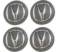 4Pièces Auto Cache MoyeuxCentre, pour Acura RDX TLX CDX MDX RDX ZDX TL TLX TLX-L RLX TSX RSX 69MM Jante Capuchons Centre Roue Badge Forme coration Accessoires