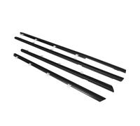 4pièces Bande Garniture Noire Joint Caoutchouc Vitre Extérieure Auto Pour Civic 2012-2015