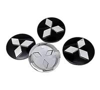 4pièces Chapeau Moyeu Voiture Pour Mitsubishi,Capuchon Central Moyeu Voiture Centre De Roue Accessoires Décoratifs
