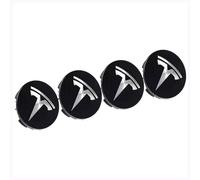 4pièces Chapeau Moyeu Voiture Pour Tesla ,Capuchon Central Moyeu Voiture Centre De Roue Accessoires Décoratifs