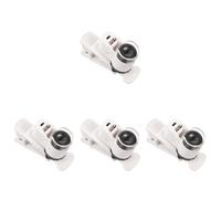 4Pièces Loupe 45X Clip Portable ABS Multiusage Coloré