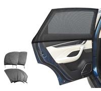 (4pièces) Pare Soleil Voiture bébé Compatible avec Hyundai KONA N-Line 2020-2025 La vitre Avant et la vitre arrière. Protection Soleil Voiture Matériau en Maille protège Les bébés