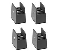 4Pieces Practical Furniture Risers 2Inch Height Adjustable Bed Leg Extenders Convenient For Small Space Daily Use Plastic Bed Risers