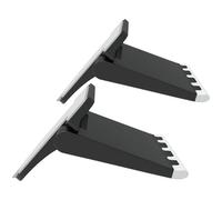 4Pièces Support Noir Pour Ordinateur Portable Durable