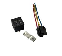 4Pins/5Pins 40A Car Relay JD1912 2912 1914 DC 12V/24V with Socket, Pièces(12V 5 Pins)