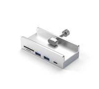 4Ports USB 3.0 HUBs Adaptateur Répartiteur USB avec bloc d'alimentation Clip de type multiple Répartiteur rapide Transmission de données Protection contre les surintensités HUB