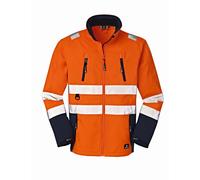 4PROTECT Pari d'avertissementrsVeste softshell Pittsburgh orange vif/navy L