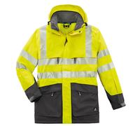 4PROTECT Parka de sécurité Tampa jaune vif/gris L