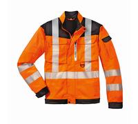 4PROTECT Veste de sécurité Kentucky orange vif/gris 4XL