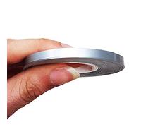 4R Quattroerre.it 10465 Trim Stripes Bandes Adhésives pour Voitures, Argent, 5 mm x 10 MT