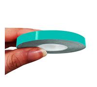 4R Quattroerre.it 10485 Trim Stripes Bandes Adhésives pour Voitures, Vert Petronas, 7 mm x 10 MT