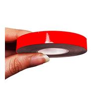 4R Quattroerre.it 10503 Trim Stripes Bandes Adhésives pour Voitures, Rouge Fluorescent, 10 mm x 10 MT