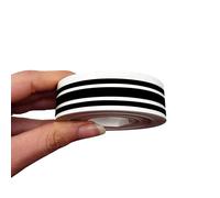 4R Quattroerre.it 10524 Trim Stripes Bandes Adhésives Triples pour Voitures, Noir, 3F 16 mm x 10 MT