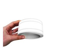 4R Quattroerre.it 10532 Trim Stripes Bandes Adhésives Triples pour Voitures, Blanc, 3F 50 mm x 10 MT