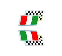 4R Quattroerre.it 14108 Sticker Autocollant 3D Drapeau Italie Échecs