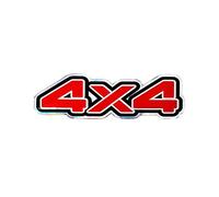4R Quattroerre.it 14113 Autocollant 3D 4 x 4