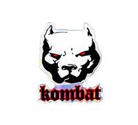 4R Quattroerre.it 14114 Autocollant 3D Pitbull Kombat