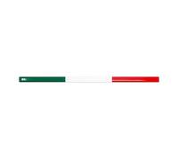 4R Quattroerre.it 14172 Bandes adhésives 3D Tricolore avec Drapeau Italien 9 x 198 mm