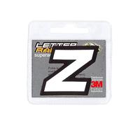 4R Quattroerre.it 14621 Lettre Adhésive Z pour Vêtements, Blanc