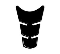 Quattroerre 1887 Protection Réservoir Adhésive 3D pour Motos Slim Short, Noir, 16,5 x 11,5 cm