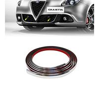 4R Quattroerre.it 19986 Profil Antérieur pour Voiture avec Le 3M APT Double adhésif, Chromé