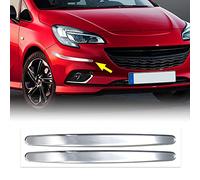 4R Quattroerre.it 3D Profils Protecteurs Pare-Chocs pour Voiture, Chromé, Lot de 2