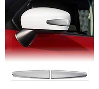4R Quattroerre.it 3D Profils Protecteurs Rétroviseurs Saveurs pour Voiture, Chromé, Lot de 2