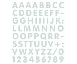 4R Quattroerre.it 894 Kit Lettres Adhésives, Blanc