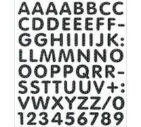 4R Quattroerre.it 895 Kit Lettres Adhésives, Carbone