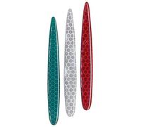 4R Quattroerre.it Adhésif 3D Flèches Réfractives Italie Couleurs, 105 x 13 mm, Lot de 3