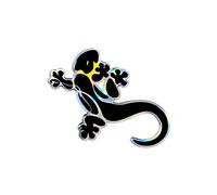 4R Quattroerre.it Adhésif 3D Gecko Noir