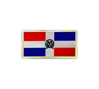 4R Quattroerre.it Adhésif 3D Saint-Domingue, 80 x 40 mm