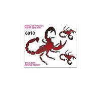 4R Quattroerre.it Adhésif Scorpions, 10 x 12 cm