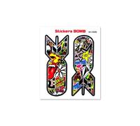 4R Quattroerre.it Adhésif Sticker Bomb Bombes, 10 x 12 cm