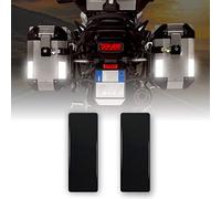 4R Quattroerre.it Adhésifs 3D Réfractifs Rectangles, Noir, Lot de 2 Pièces