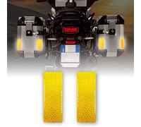 4R Quattroerre.it Adhésifs Diamond Refractive 3D Rectangles, Jaune, Lot de 2 Pièces