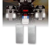 4R Quattroerre.it Adhésifs Diamond Refractive Rectangles, Blanc, Lot de 2 Pièces