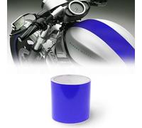 4R Quattroerre.it Bandes Adhésives de Course pour Motos, Bleu, 120 mm x 2 MT