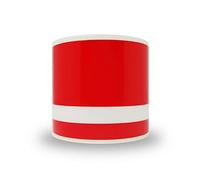 4R Quattroerre.it Bandes Adhésives de Course pour Voitures, Rouge, 80 mm x 5 MT