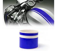 4R Quattroerre.it Bandes Adhésives Doubles de Course pour Motos, Bleu, 80 mm x 2 MT