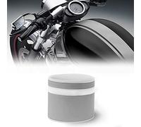 4R Quattroerre.it Bandes Adhésives Doubles de Course pour Motos, Gris Argenté, 80 mm x 2 MT