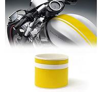 4R Quattroerre.it Bandes Adhésives Doubles de Course pour Motos, Jaune, 80 mm x 2 MT