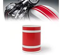 4R Quattroerre.it Bandes Adhésives Triples de Course pour Motos, Rouge, 120 mm x 2 MT
